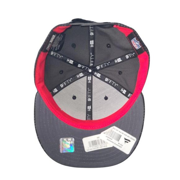 Kansas City Chiefs New Era Snapback Cap - Black/Gray Pattern - Picture 7 of 8